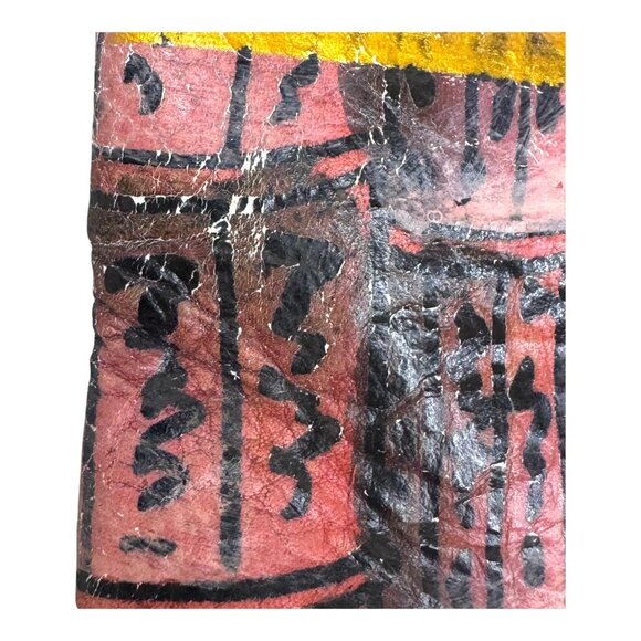 Sharif Crossbody Bag New York Cat Design Hand Painted Egyptian Strap READ - Picture 4 of 14